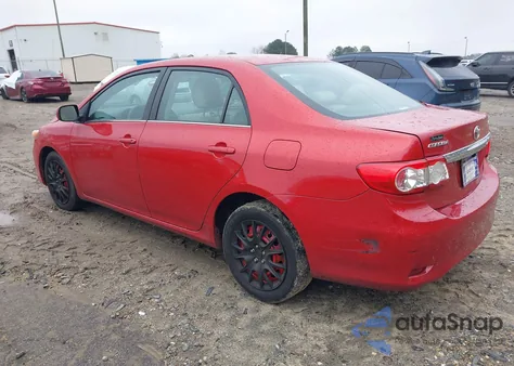 2013 Toyota Corolla Le from USA, damaged, VIN 5YFBU4EE8DP186777